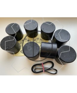 CF-R-318 rubber roller set - Centaflex Type R Size 318 rubber roller set _ Original - genuine CENTA product